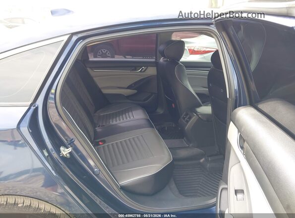 1HGCV1F48LA019409 2020 HONDA ACCORD Dark Blue VIN კოდის სტიკერის ხედი