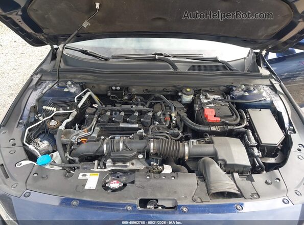 1HGCV1F48LA019409 2020 HONDA ACCORD Dark Blue უკანა ხედი