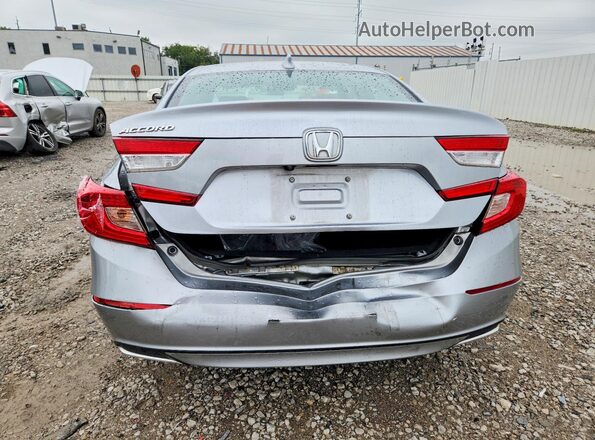 1HGCV1F48LA047971 2020 HONDA ACCORD Silver Widok z tyłu