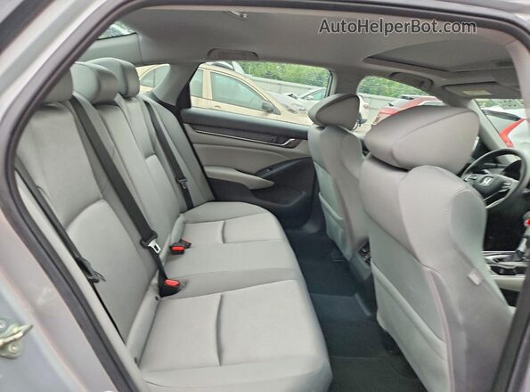 1HGCV1F48LA047971 2020 HONDA ACCORD Silver Widok tylnych siedzeń