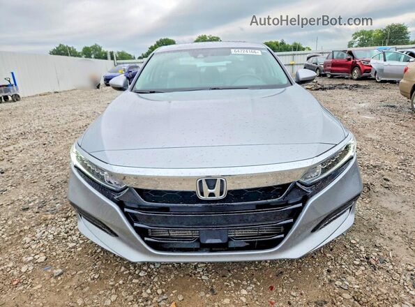1HGCV1F48LA047971 2020 HONDA ACCORD Silver Widok z przodu