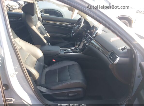 1HGCV1F48MA120709 2021 HONDA ACCORD Gray Widok wnętrza z przodu