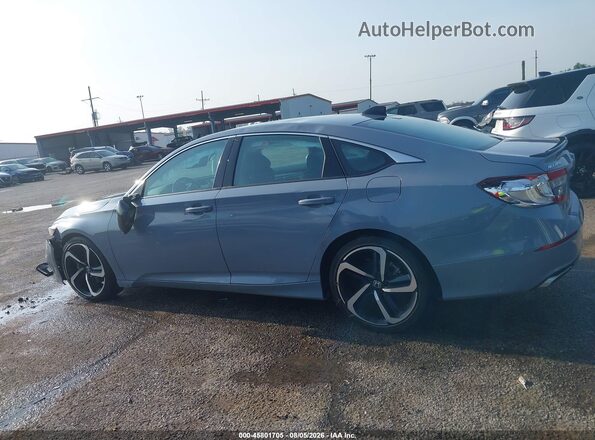 1HGCV1F48MA120709 2021 HONDA ACCORD Gray Widok wnętrza 360 stopni