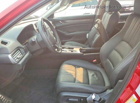 1HGCV1F48NA004248 2022 HONDA ACCORD Red წინა სალონის ხედი