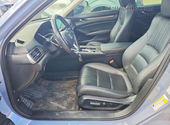 1HGCV1F48NA107766 2022 HONDA ACCORD Gray Widok wnętrza z przodu