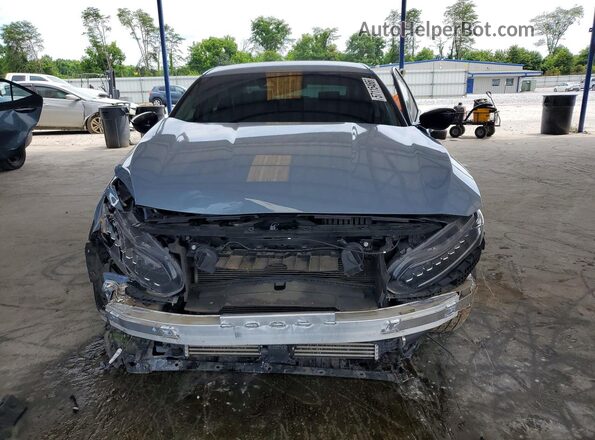 1HGCV1F48NA115169 2022 HONDA ACCORD Gray Դիմացի տեսք