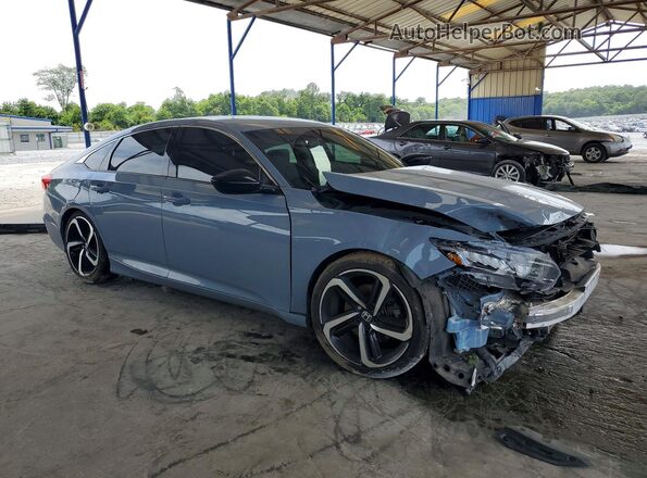 1HGCV1F48NA115169 2022 HONDA ACCORD Gray Առջևի աջ