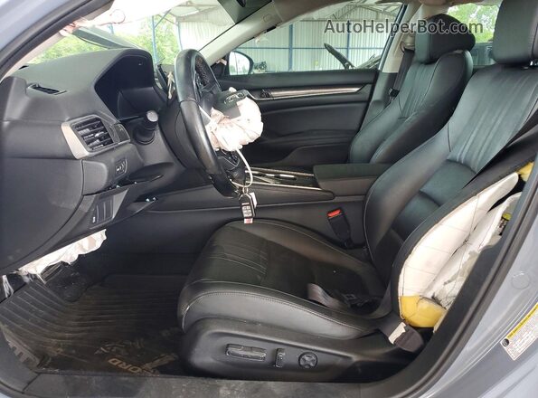 1HGCV1F48NA115169 2022 HONDA ACCORD Gray Սալոնի դիմացի տեսք