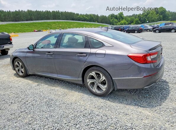 1HGCV1F49JA053940 2018 HONDA ACCORD Silver Tył lewy
