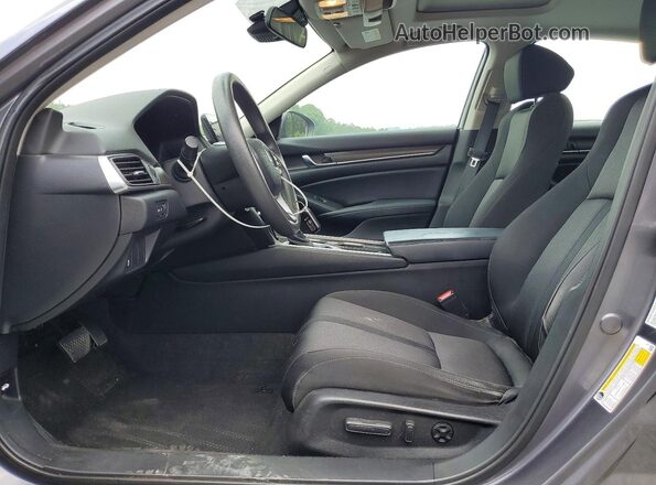 1HGCV1F49JA053940 2018 HONDA ACCORD Silver Widok wnętrza z przodu