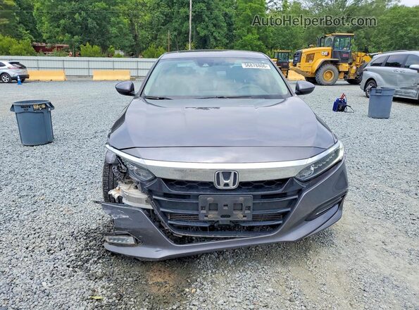 1HGCV1F49JA053940 2018 HONDA ACCORD Silver Widok z przodu
