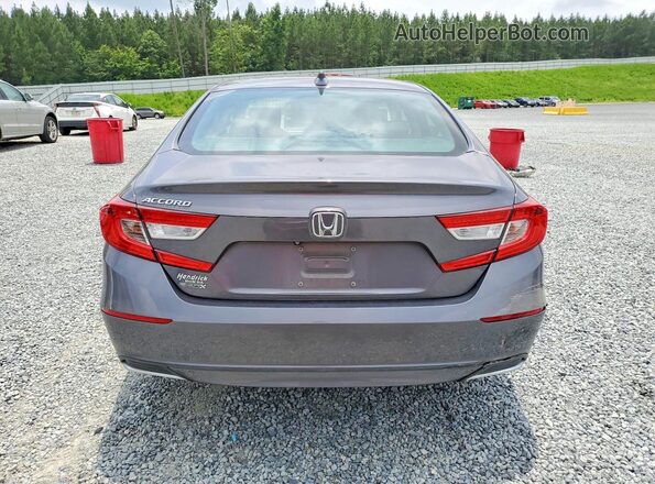 1HGCV1F49JA053940 2018 HONDA ACCORD Silver Widok z tyłu