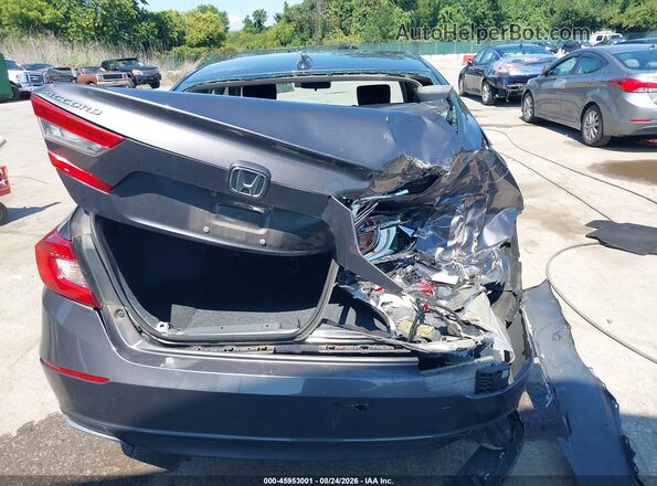 1HGCV1F49KA060324 2019 HONDA ACCORD Gray Vista frontal