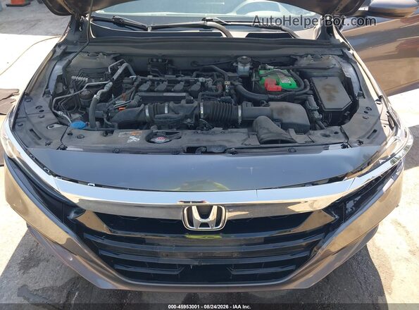 1HGCV1F49KA060324 2019 HONDA ACCORD Gray Vista trasera