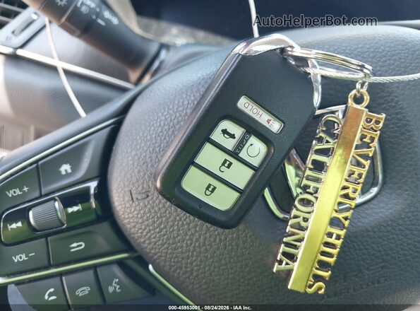 1HGCV1F49KA060324 2019 HONDA ACCORD Gray Vista del salpicadero