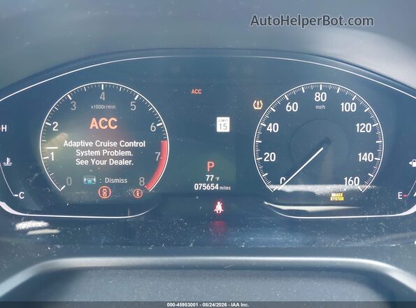 1HGCV1F49KA060324 2019 HONDA ACCORD Gray Vista de los asientos traseros