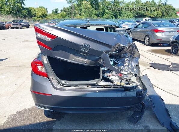 1HGCV1F49KA060324 2019 HONDA ACCORD Gray 