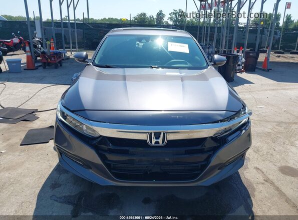 1HGCV1F49KA060324 2019 HONDA ACCORD Gray Vista del cuadro de instrumentos