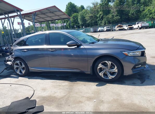 1HGCV1F49KA060324 2019 HONDA ACCORD Gray Vista interior trasera