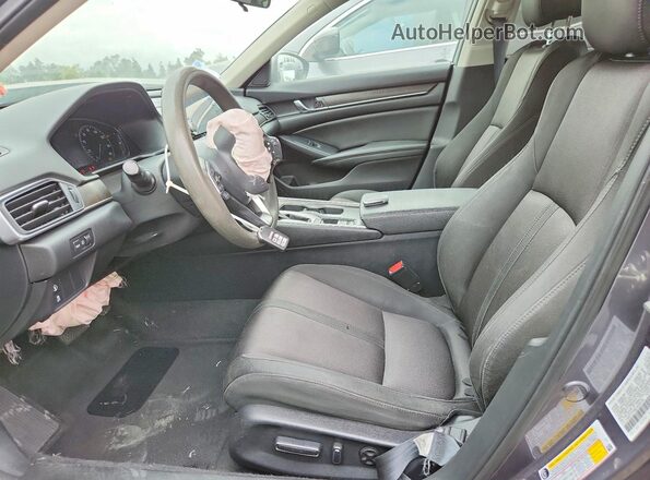 1HGCV1F49LA028104 2020 HONDA ACCORD Gray Սալոնի դիմացի տեսք