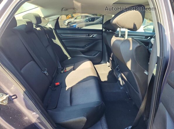1HGCV1F49LA028104 2020 HONDA ACCORD Gray Հետևի նստատեղերի տեսք