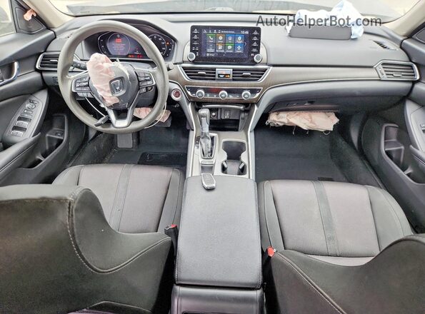 1HGCV1F49LA028104 2020 HONDA ACCORD Gray Առջևի վահանակի տեսք