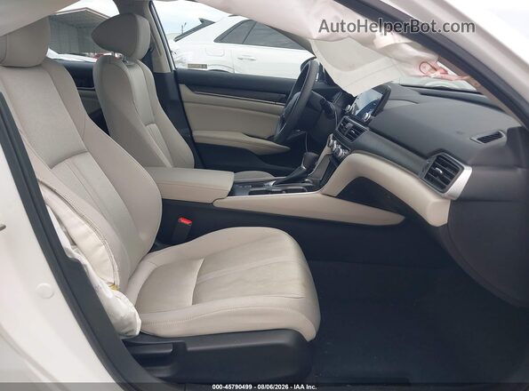 1HGCV1F49LA091266 2020 HONDA ACCORD White Սալոնի դիմացի տեսք