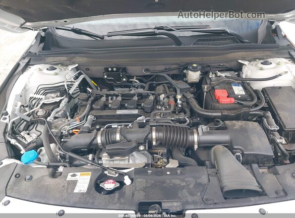 1HGCV1F49LA091266 2020 HONDA ACCORD White Հետևի տեսք