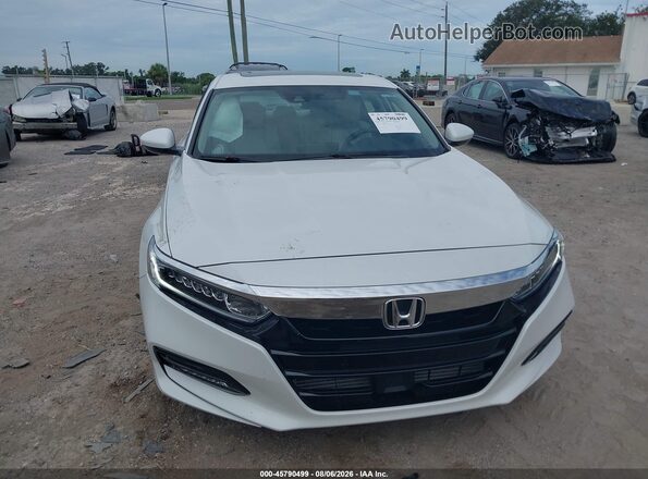1HGCV1F49LA091266 2020 HONDA ACCORD White Սարքավորումների վահանակի տեսք