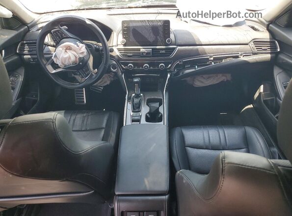 1HGCV1F49NA014271 2022 HONDA ACCORD White Dashboard view