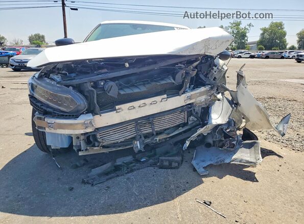 1HGCV1F49NA014271 2022 HONDA ACCORD White Front view