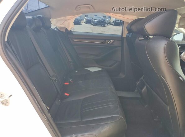 1HGCV1F49NA014271 2022 HONDA ACCORD White Rear seats view
