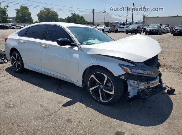 1HGCV1F49NA014271 2022 HONDA ACCORD White Front right