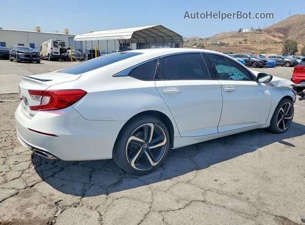 1HGCV1F49NA014271 2022 HONDA ACCORD White Rear right