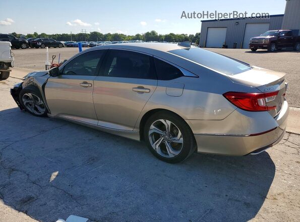 1HGCV1F4XKA125195 2019 HONDA ACCORD Beige უკანა მარცხენა