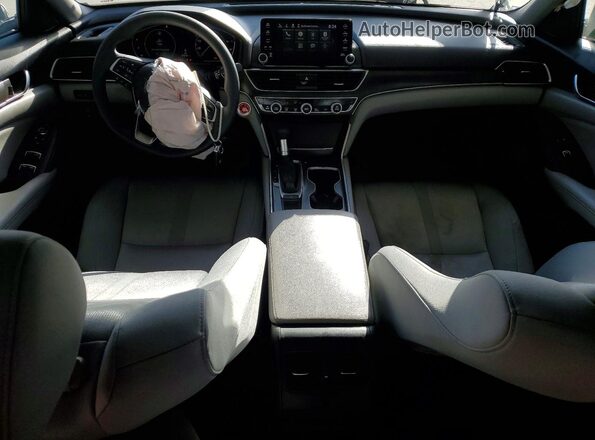 1HGCV1F4XKA165292 2019 HONDA ACCORD Silver Vista del salpicadero