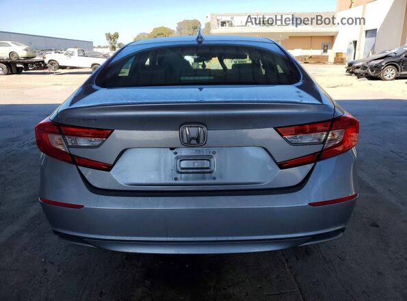 1HGCV1F4XKA165292 2019 HONDA ACCORD Silver Vista trasera