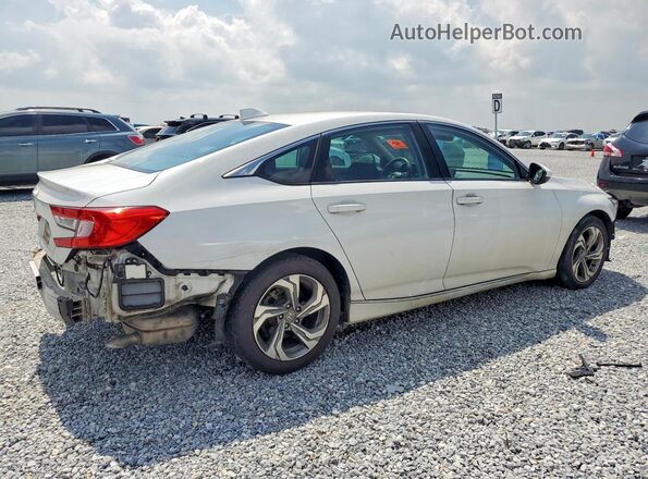 1HGCV1F4XKA176339 2019 HONDA ACCORD Белый Задняя правая четверть