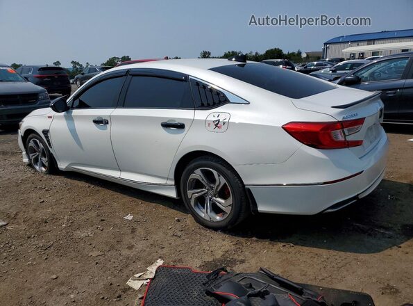 1HGCV1F4XLA062682 2020 HONDA ACCORD White Rear left