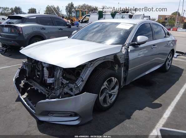 1HGCV1F4XLA091065 2020 HONDA ACCORD Серебряный Передняя левая четверть