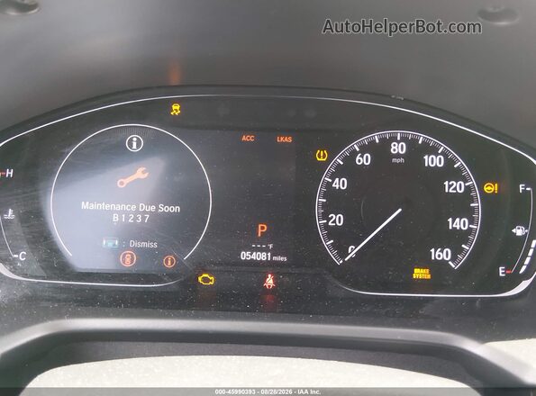 1HGCV1F4XLA091065 2020 HONDA ACCORD Серебряный Вид задних сидений