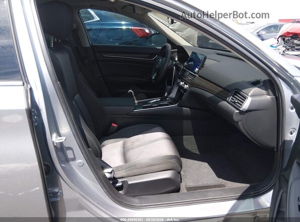 1HGCV1F4XLA091065 2020 HONDA ACCORD Серебряный Вид салона спереди