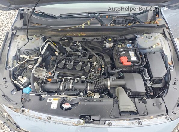 1HGCV1F4XMA077412 2021 HONDA ACCORD Blue Vista interior trasera