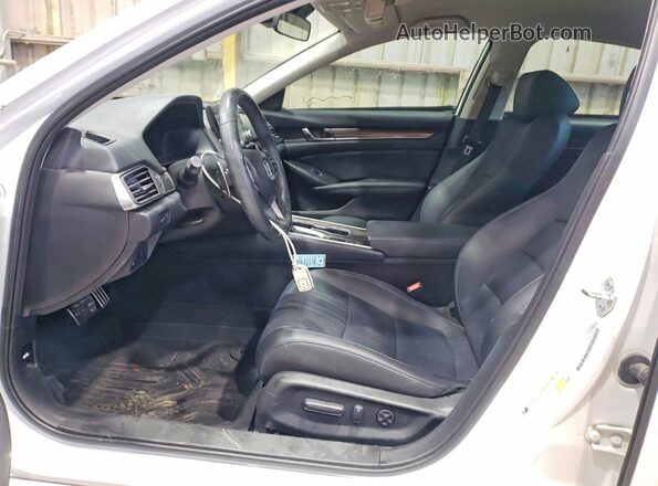 1HGCV1F4XNA092669 2022 HONDA ACCORD White Вид салону спереду