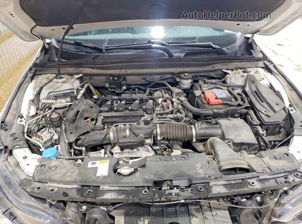 1HGCV1F4XNA092669 2022 HONDA ACCORD White Вид задньої частини салону