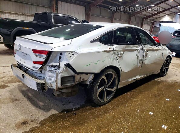 1HGCV1F4XNA092669 2022 HONDA ACCORD White Задня права чверть