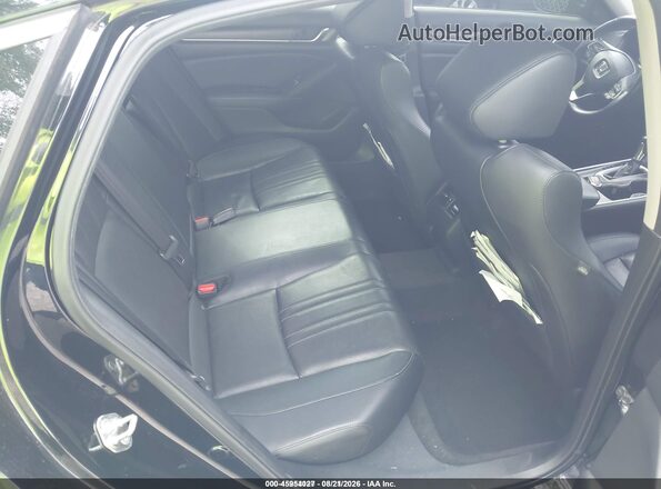 1HGCV1F50JA037134 2018 HONDA ACCORD Black VIN կոդի պիտակի տեսք