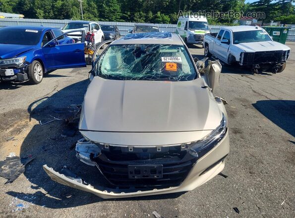 1HGCV1F50JA143597 2018 HONDA ACCORD Gold Vista frontal