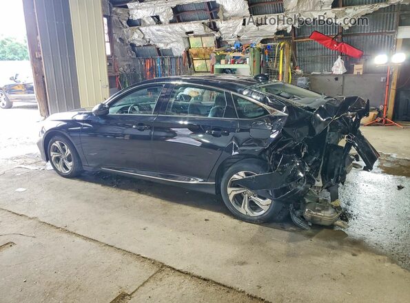 1HGCV1F50KA090000 2019 HONDA ACCORD Black უკანა მარცხენა