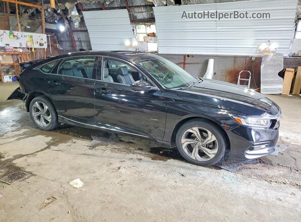1HGCV1F50KA090000 2019 HONDA ACCORD Black წინა მარჯვენა